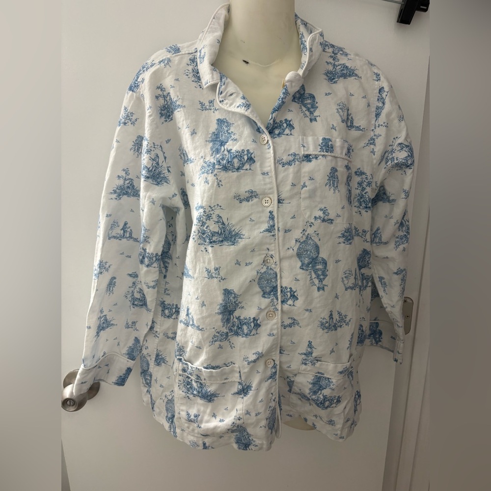 Final price* Ann mashburn toile pajamas - Picture 5 of 7
